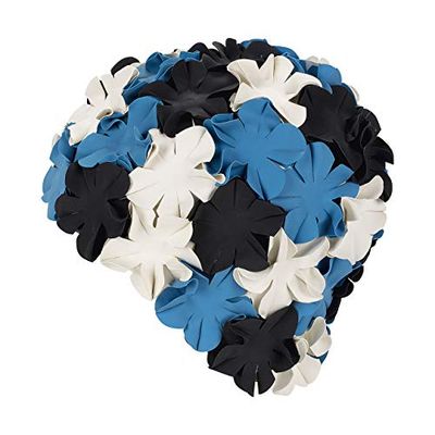 Fashy Badmuts met bloemen voor dames, blauw, 3191 50