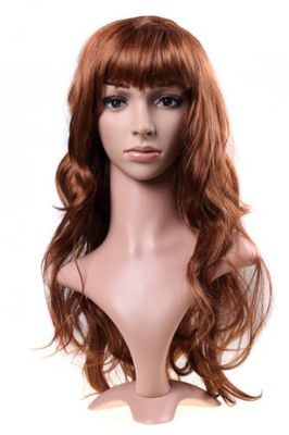 HIMRY KXD1012-ephedra Perruque de 58 cm de long, semblable à de vrais cheveux naturels