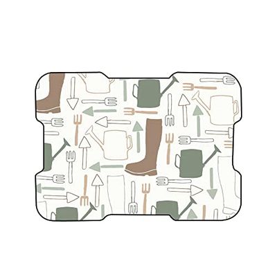 Bonamaison, Tapis de Souris Imprimé Numériquement, Fond Antidérapant, pour Bureau et Maison, Taille: 22x18cm