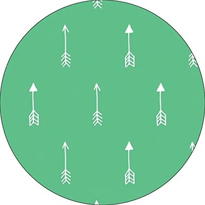 Bonateks, Round Digital Printed Mouse Pad, Non-Slip Base, for Office and Home, Diameter:22cm