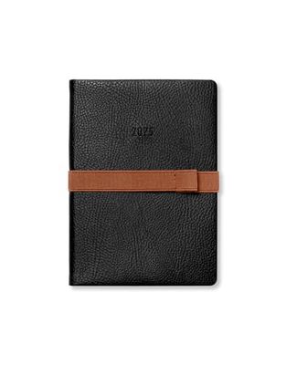 Letts of London Oslo A6 week to view 2025 diary - black