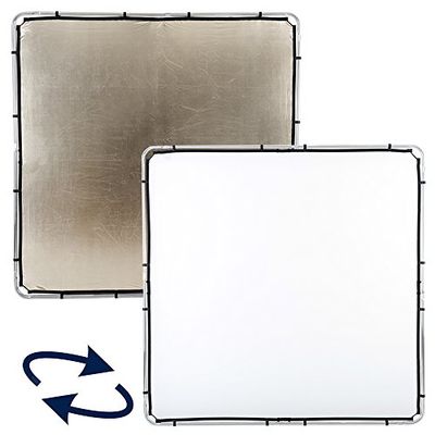 Manfrotto Skylite Tecido, 2 x 2 m, sunfire/branco