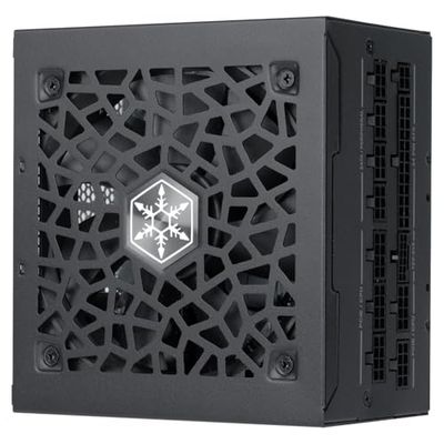 SilverStone Technology HELA 750R Platinum, ATX 80 Plus Platinum 750W helt modulär PCIe 5 strömförsörjning, SST-HA750R-PM