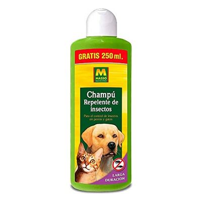 MASSO 231038N - champô repelente de insetos 1000 ml. Gama masscotas