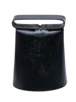 JANUEL - Bell van staal, zwart nr. 1 - hoogte 40 mm
