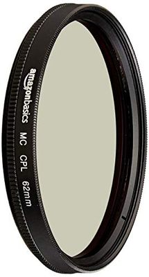 Amazon Basics Circular Polarizer Filter - 62 mm