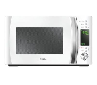 Candy COOKinAPP Forno a Microonde con Grill, 20 Litri, 700W, 40 Programmi, App Simply-Fi, Funzione ECO, Programma Baby, Child Lock, Libera Installazione, 44 x 35,75 x 25,9 cm, Bianco - CMXG20DW