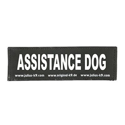 Julius-K9 162LR-K-39235 - Toppe Con Chiusura A Strappo, Nero, Small, 2 Pezzi