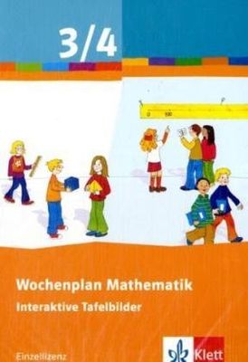 Wochenplan Mathematik / Tafelbilder 3./4. Schuljahr. Einzelversion [import allemand]