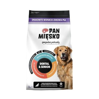 Pienso PAN MIĘSKO Special Needs Dental & Senior Ternera 3 Kg - Marca: PAN MIĘSKO - EAN: 5905342296058