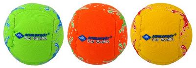 Schildkröt Funsports Conjunto de mini bolas engraçadas de neopreno, 3 mini bolas para chutar, lançar, pegar, fazer alabares, Ø 5 cm, parede dupla, enchimento de grânulos de plástico, 970181