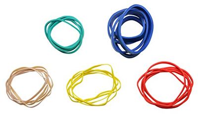 CanDo Hand exerciser - finger strengthener CanDo® Digi-Extend, 1 basic unit, 25 resistance bands (very light to strong)