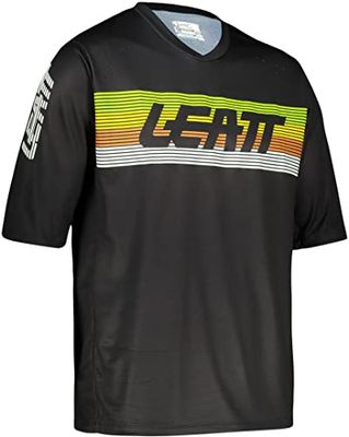 Leatt 5022080183 Maglia MTB Enduro 3.0, L, Nero