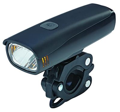 Phare LED Osram 50/25 lux - Batterie Li-Ion rechargeable par USB - Éclairage latéral orange