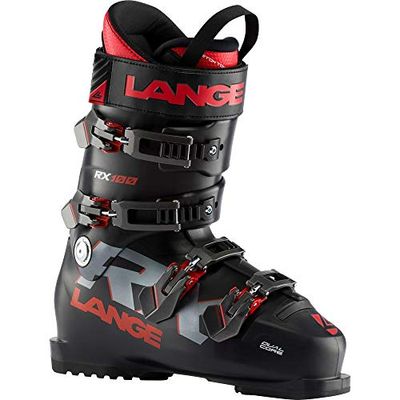 Lange RX 100 Botas de Esquí, Adultos Unisex, Negro/Rojo, 260