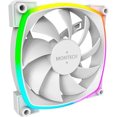 Montech AX120 PWM ARGB Lüfter - 120mm, weiß