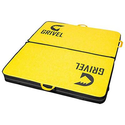 Grivel Materassi Boulder Crash Pad GriVEL Yellow Materassino 2,5 × 0,9 m GriVEL Unisex Adulti