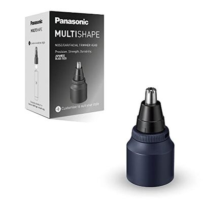 Sistema modulare per la cura personale Panasonic Multishape ER-CNT1, testina depilatoria per naso, orecchie e viso per uomo, Sable