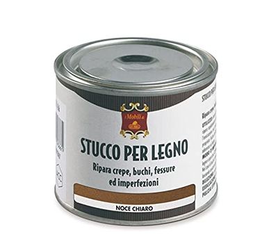 Gubra Stucco per Legno Noce Chiaro 200gr