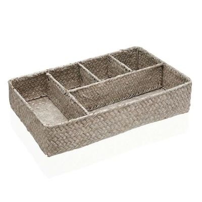 Versa Organizador de Cajones Ratán Algas Marinas 22 x 7 x 35 cm