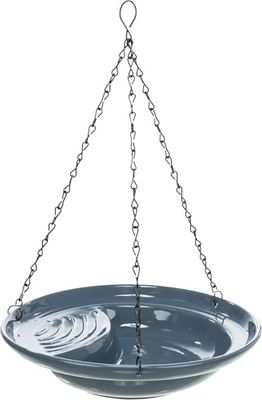 TRIXIE Abreuvoir Oiseau, Suspendu, en céramique, 530 ML/ 26 cm, Bleu - 55520