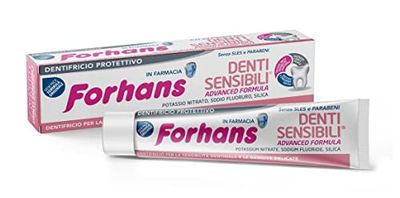 Forhans Dentifrice pour dents sensibles, paquet de 6 x 75 ml