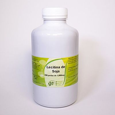 Lecitina de soja 1600mg 200 perlas GHF