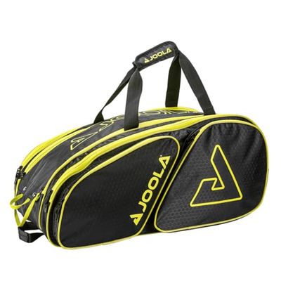 JOOLA Tour Elite Tas (Zwart/Geel), Zwart/Geel, Sling Tas