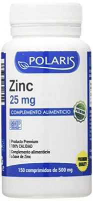 Polaris Zinc 25mg. 150comp. 1 Unidad 200 g
