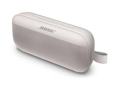 Bose SoundLink Flex, Enceinte sans Fil Bluetooth Portable et étanche, pour Les activités de Plein air - Blanche