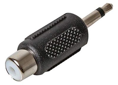 Pro-signaal PSG08618 RCA Phono Socket naar 3,5 mm Mono Jack Plug