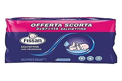 FISSAN High Protection Wipes 2 x 57 Pieces