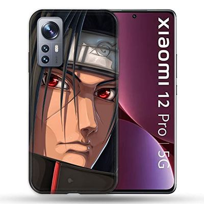 Cokitec Custodia per Xiaomi 12 Pro Manga Naruto Itachi Visage