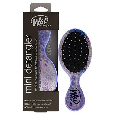 Wet Brush Pro Mini Detangle Fantastic Voyage Brush - Liquid Clouds By For Unisex - 1 Pc Hair Brush