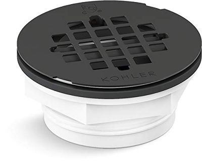 Kohler K-22676-BL Drain de douche Noir mat