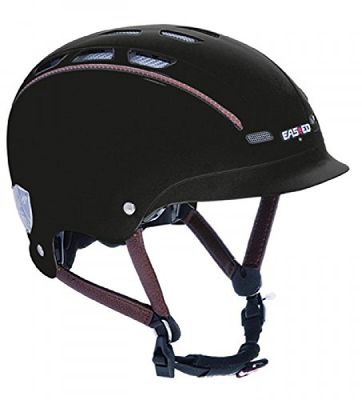 Casco Vuxna Urbanic-TC Plus hjälm, svart matta/brun, 58–62 cm