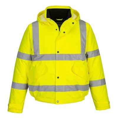 Portwest S463 Kurtka ostrzegawcza Bomber, Żółty, Rozmiar 6XL