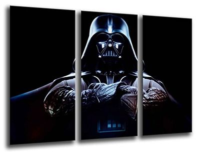 Quadro fotográfico Star Wars, Darth Vader tamanho total: 97 x 62 cm XXL
