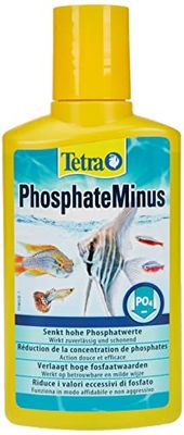 Tetra PhosphateMinus – delikatnie i niezawodnie obniża zawartość odżywczą alg, fosforan w akwarium, 250 ml