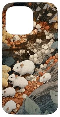 Cute Mice Forest Animals Case for iPhone 14 Pro Max