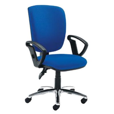 Action Handling CH0812 Notion High Back Chrome Base Chair Without Arms