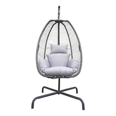 Lesli Living Table, Acier allié, Gris, ø128x208cm