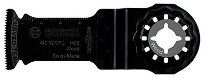 Bosch Professional Starlock Lâmina de serra de imersão para madeira AIZ 32 EPC, cinzento