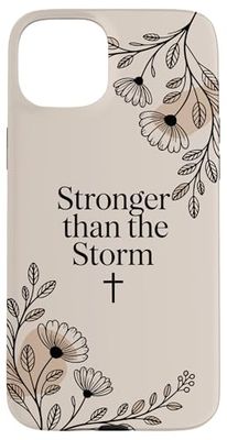Coque de Téléphone Plus Forte que la Tempête Coque pour iPhone 15 Plus
