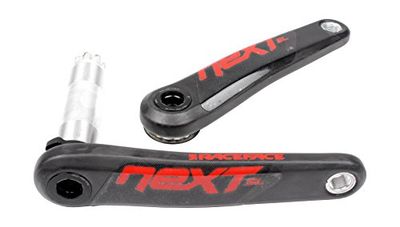 Race Face Next Pédalier Mixte Adulte, Noir/Rouge, 175 mm