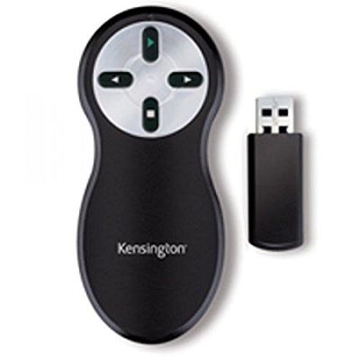 Kensington Télécommande de Présentation USB Sans Fil et Sans Laser, Compatible avec Windows & macOS - Portée 20m (K33373EU)