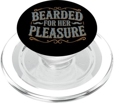Bearded For Her Pleasure PopSockets PopGrip para MagSafe
