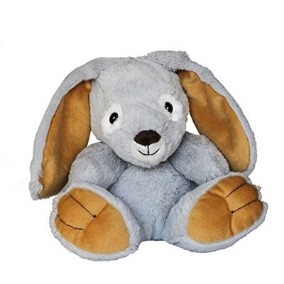 PELUCHO- Lapin Bottiglia, Colore Grigio, Marrone, 15 x 15 x 30cm, PELAP