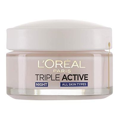 L'Oréal Paris, Nattkräm, Triple Active Night, 50 ml