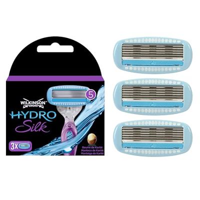 Wilkinson Sword - Hydro Silk - Lames de rasoir pour Femme - Pack de 3